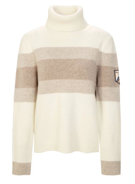 Woolland Galdhøpiggen Knitted Turtleneck W- Cream