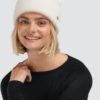 Woolland Raualandtind Knitted Hat W - Cream