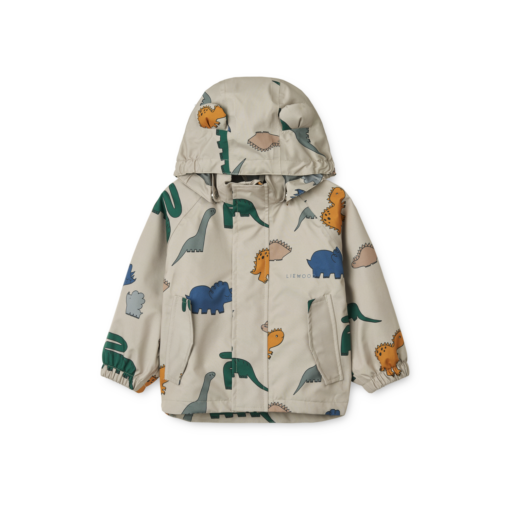 Liewood Manu Jacket - Dinosaurs/mist