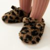 Liewood Maui Pile Slipper - Mega Leo/Oat Mix