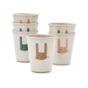 Liewood Lana Cup 6pk - Bunny/Sandy