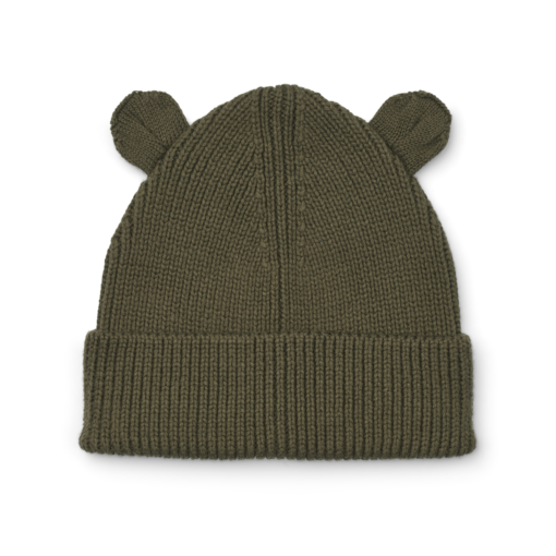 Liewood Gina Beanie with ears - Army Brown