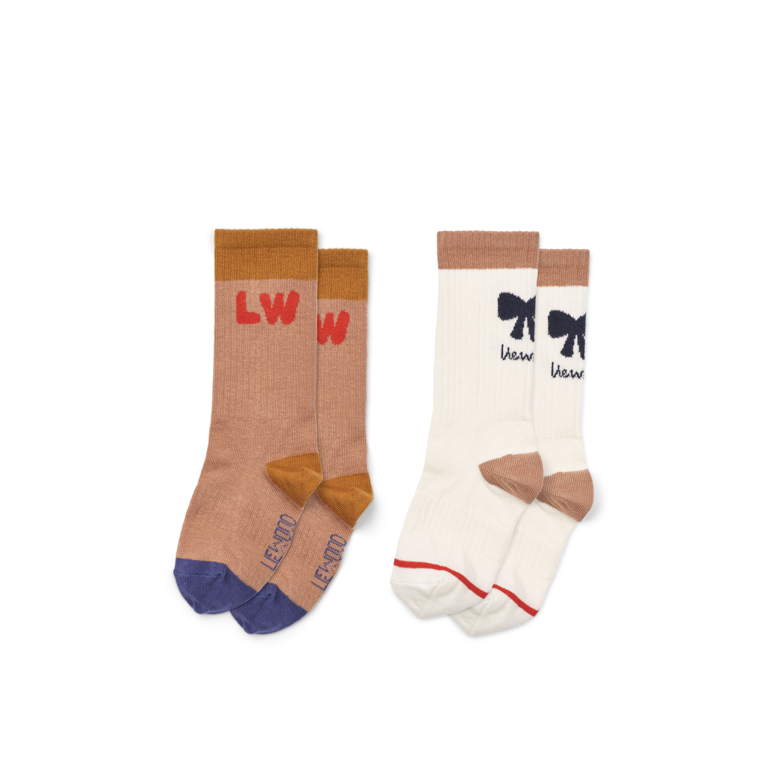 Liewood Annette Socks 2pk- Tuscany/Rose