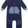 Woolland Bergen Overall Baby - Blue Ink