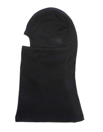 Woolland Trysil Balaclava Voksen - Black