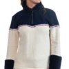 Skidress AmourDemi Zip W - Marine&Ecru