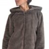 Skidress Hooded Jacket W - Taupe