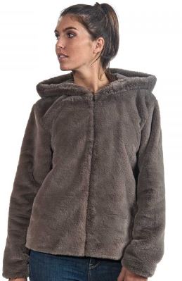 Skidress Hooded Jacket W - Taupe