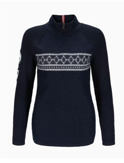 Amundsen Boiled Ski Sweater W - Faded Navy