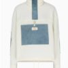 Amundsen Vagabond Wide Cord Fleece W - White/Stormy blue