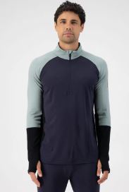 Mons Royale Olympus Half Zip M - Dew