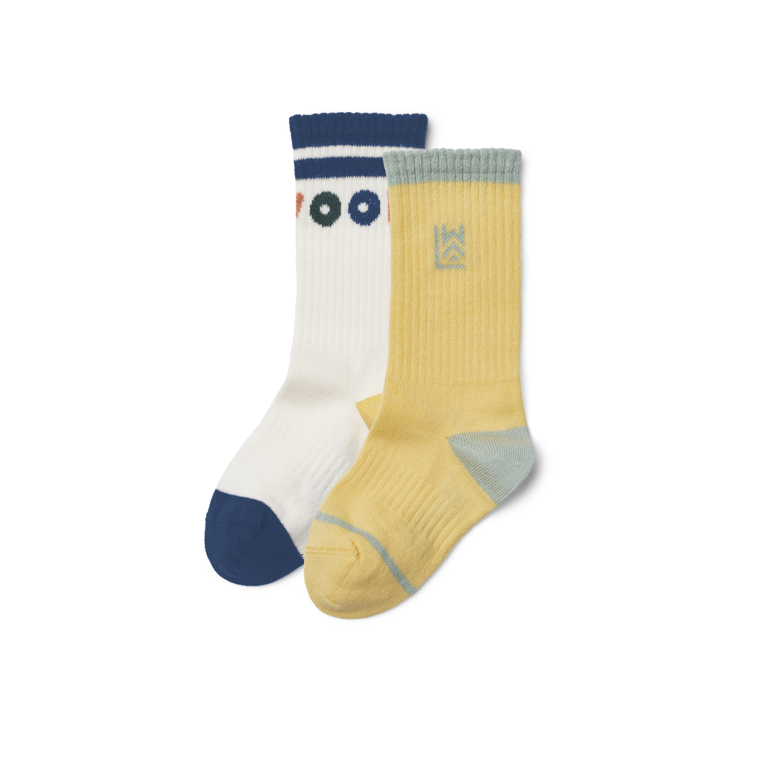 Liewood Anette Socks 2pk - Lemonade/Creme de la creme