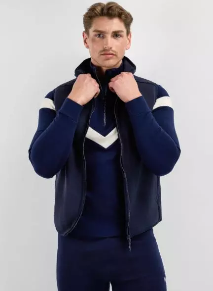 Woolland Furedalen M Top - Blue Ink