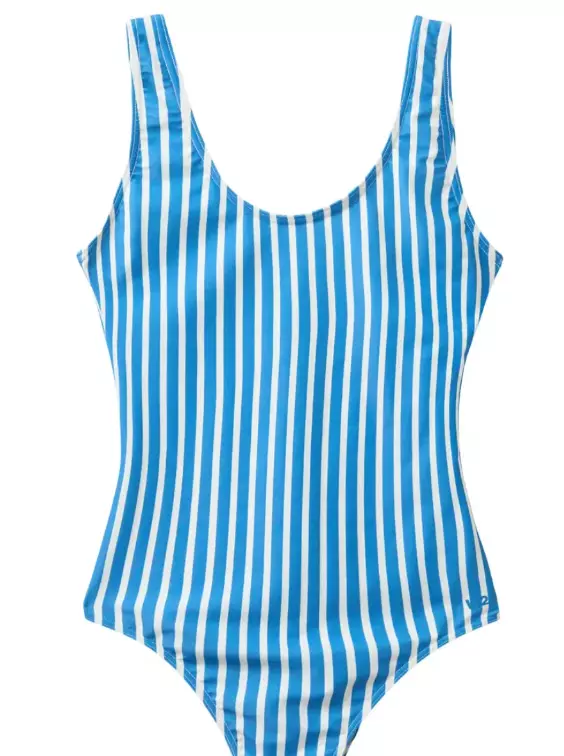 H2O Stripe Swin Suit - King Blue