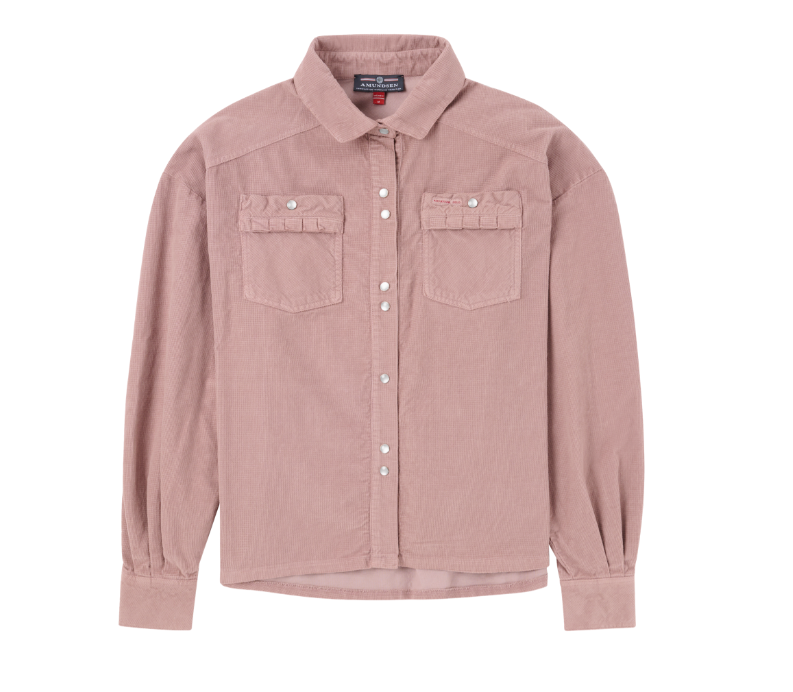 Amundsen Wild Velvet Shirt W - Faded Peony Pink