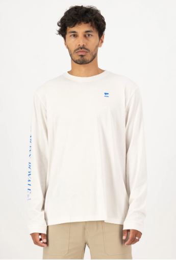 Mons Royale Yonder Merino Long Sleeve M - White