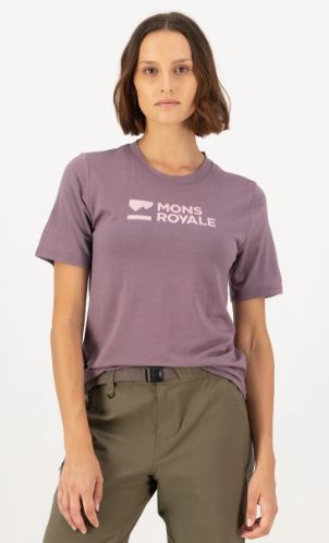 Mons Royale Icon Merino T-shirt - Mauve