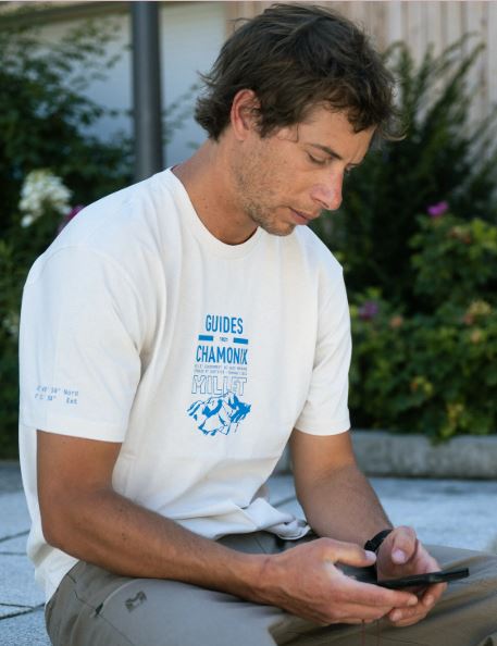 Millet Cham Logo T-shirt M - White