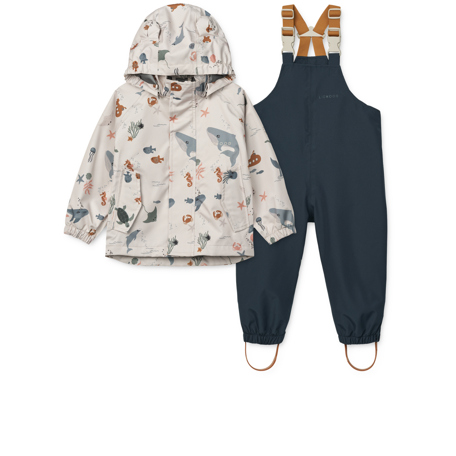 Liewood Manu Rainwear set - Sea Creature