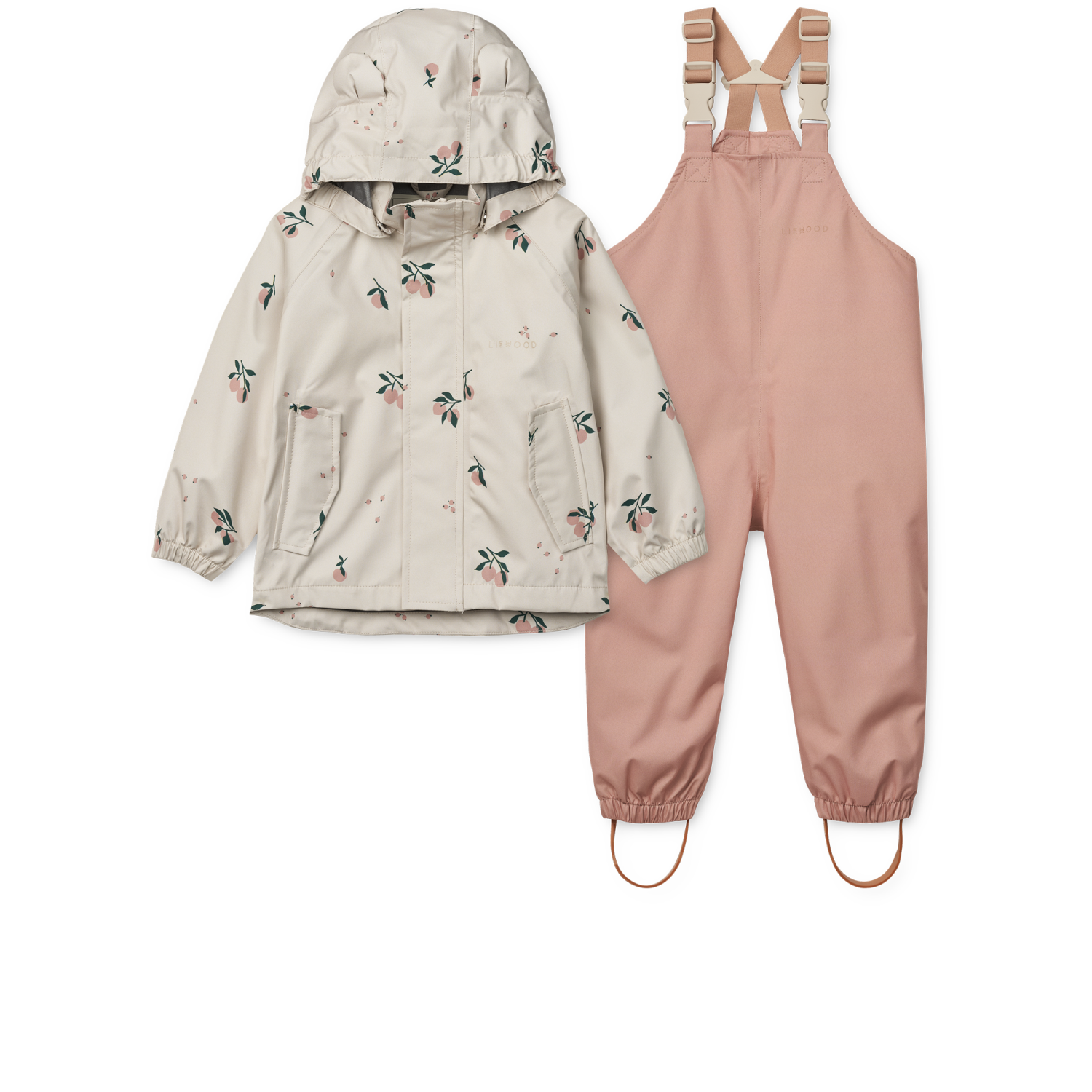 Liewood Manu Rainwear Set - Peach