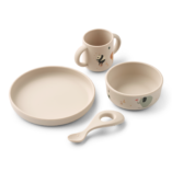 Liewood Vivi Printed Tableware Set - Circus