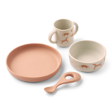 Liewood Vivi Printed Tableware Set - Dream/Ecru