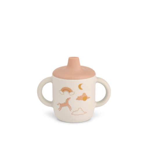 Liewood Neil Sippy Cup - Drea/Ecru