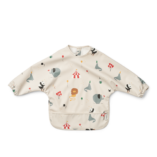 Liewood Merle Printed Cape Bib- Circus/Sandy