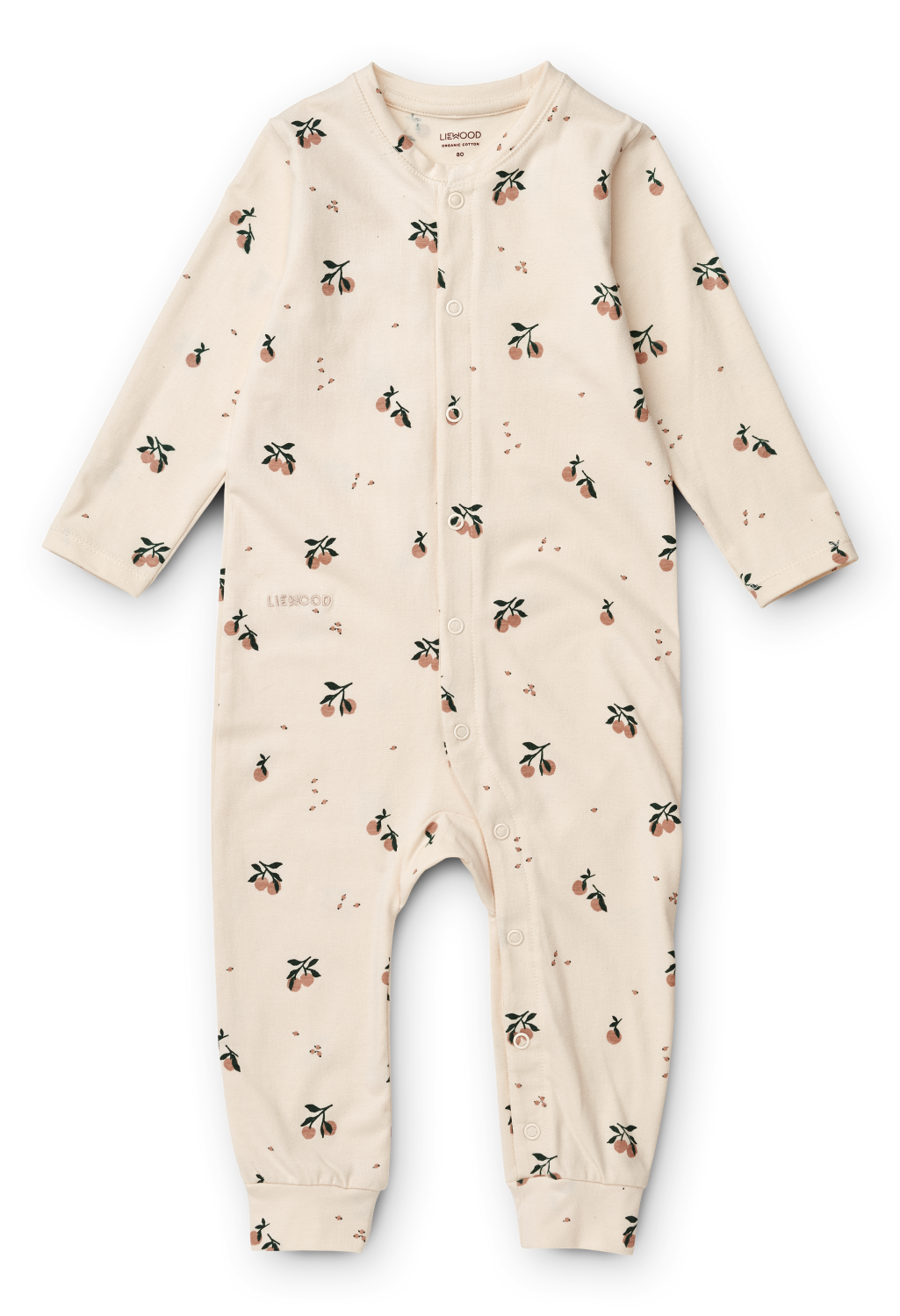 Liewood Birk Pyjamas Jumpsuit - Peach