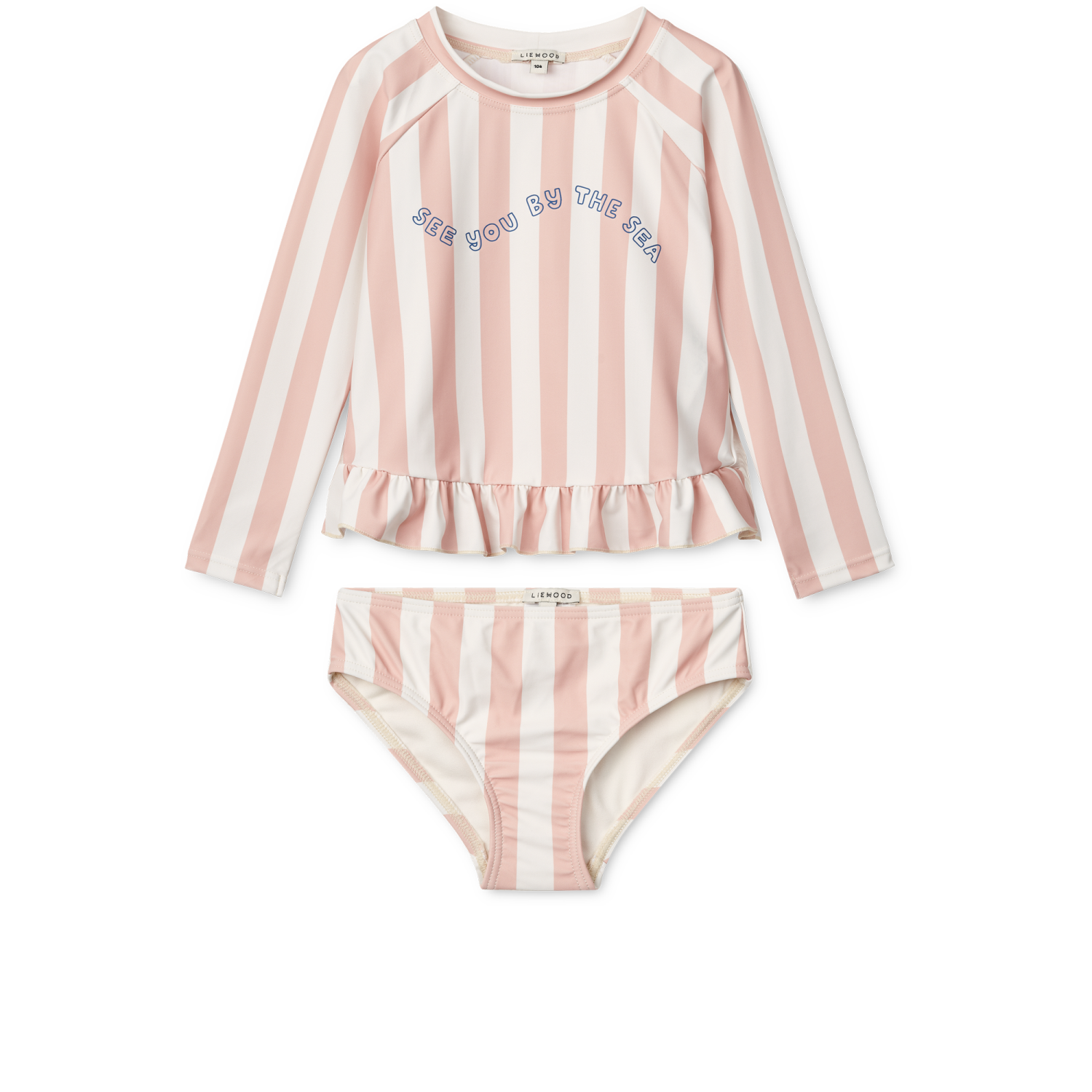 Liewood Dagny Swimset - Stripe Sorbet Rose