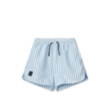 Liewood Aiden Seersucker Board Shorts - Stripe Riverside