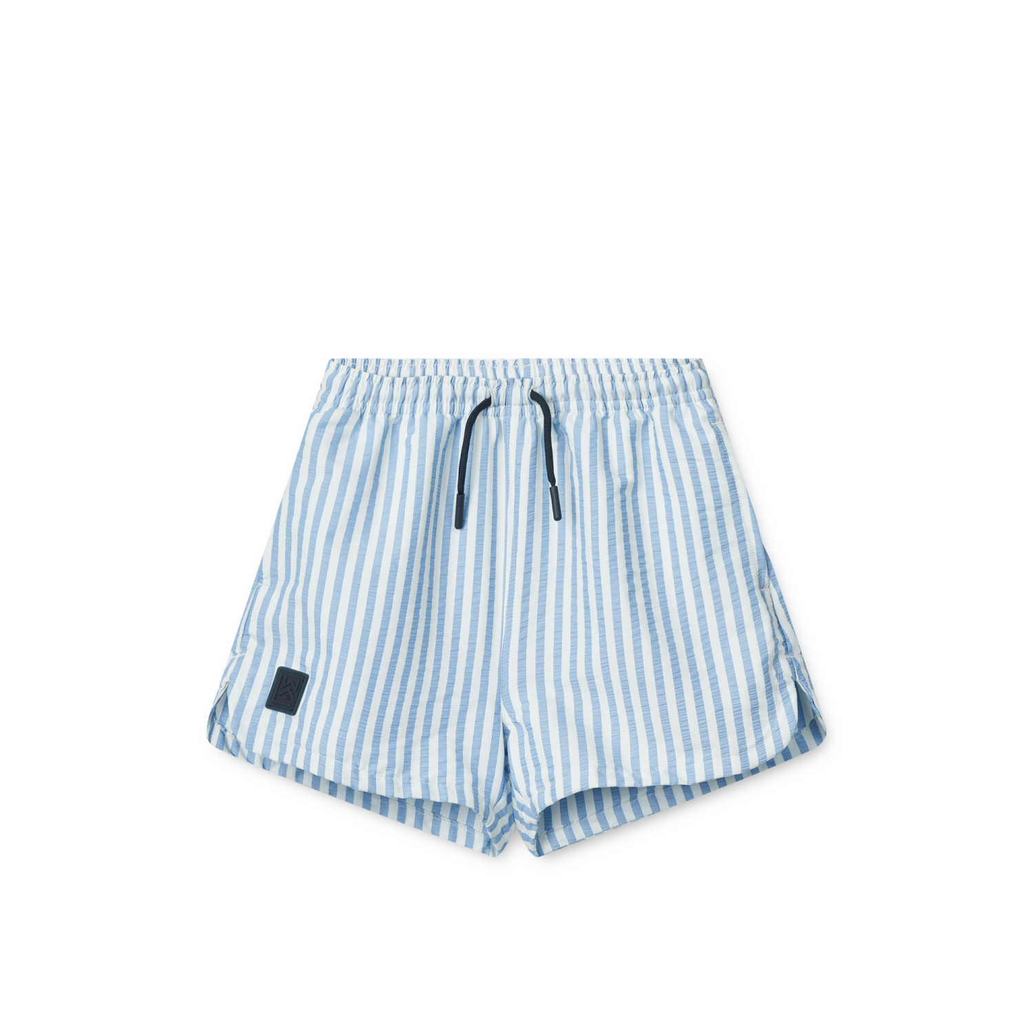 Liewood Aiden Seersucker Board Shorts - Stripe Riverside