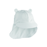 Liewood Senia Seersucker Sun Hat - Stripe Pure Sky