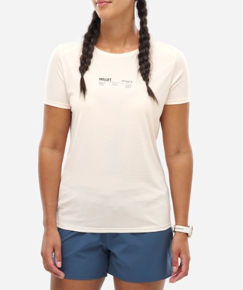 Millet Intense Tshirt W - Foggy Dew