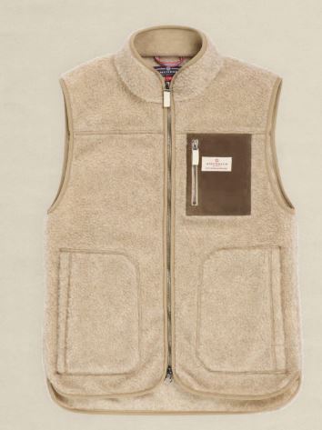 Amundsen Heroes wool fleece vest W