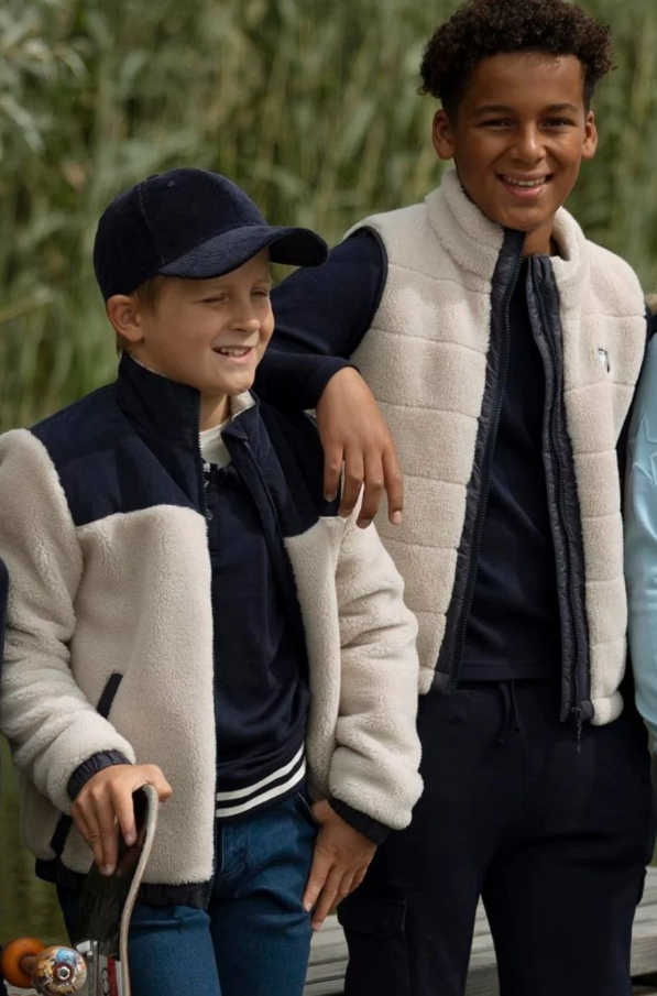 Woolland Stryn Fleece jakke Gutt