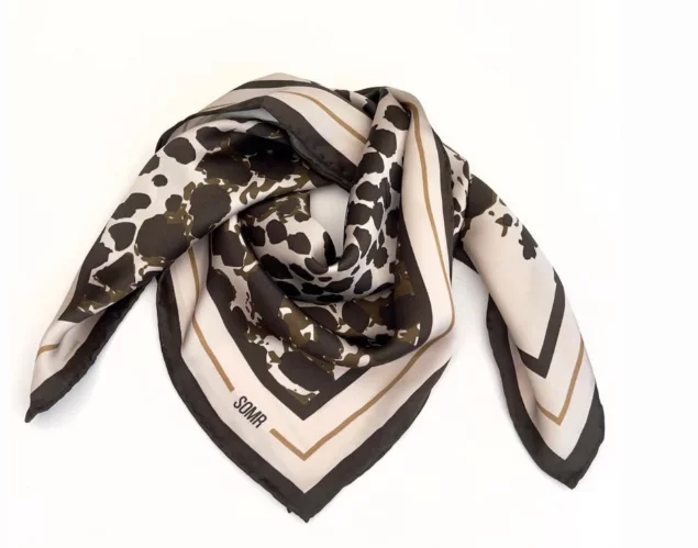 Face the Cold SOMR 100% silke Skjerf Animaux