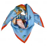 Face the Cold SOMR 100% silke Skjerf Circus