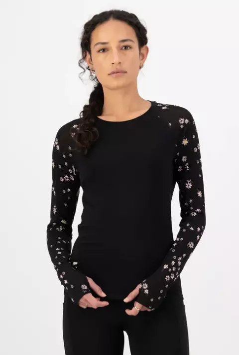 Mons Royale Bella Merino LS Hood W