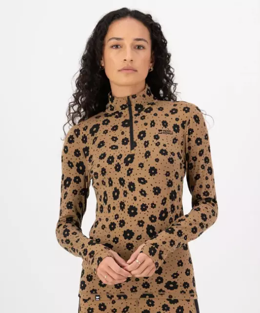 Mons Royale Cascade Merino Base Layer 1/4 Zip LS W