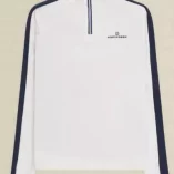 Amundsen 5MILA Half zip W - White/stripe