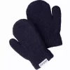 Face the Cold Minn angora mittens - Navy blue