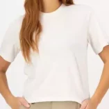 Mons Royale yonder merino organic cotton t-shirt W - vintage white
