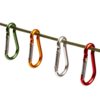 Karabinkroker 4 stk ass farger