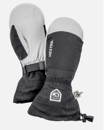Army Leather Heli Ski - Mitt "Black" - Hestra