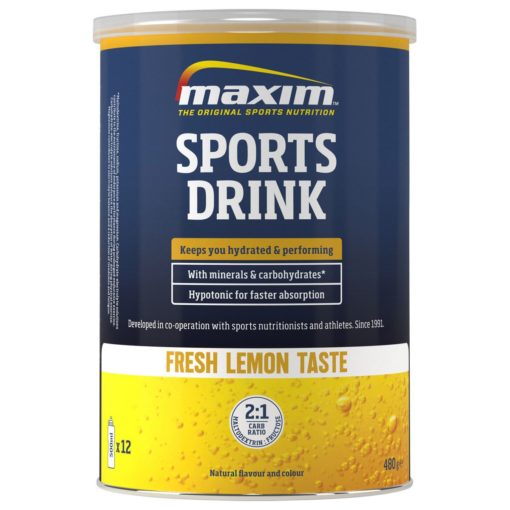 Maxim Sportsdrikk 480g Lemon