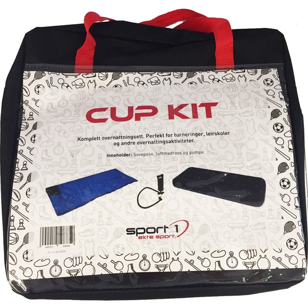 Sport 1 cup kit-Teppepose-luftmadrass-pumpe