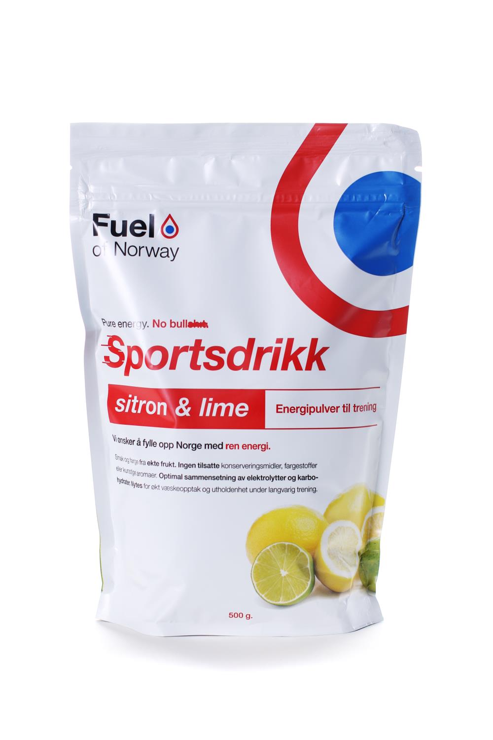 Sportsdrikke 0,5kg Sitron/Lime - Fuel Of Norway