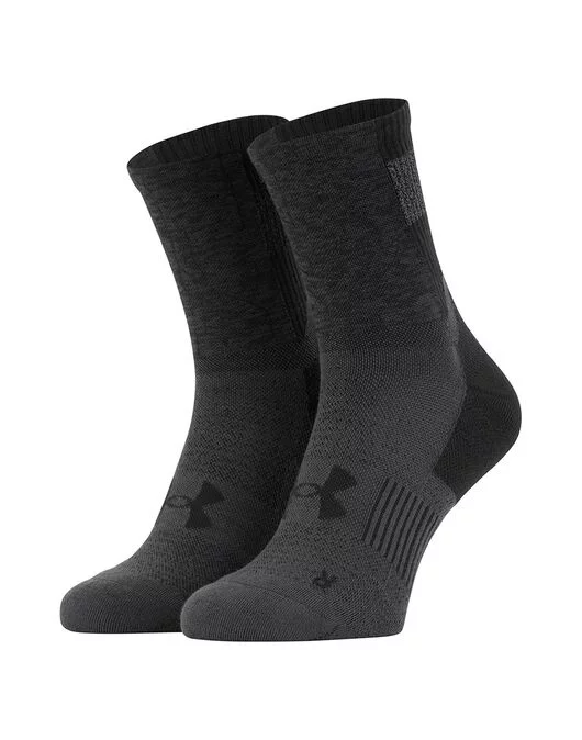ArmourDry Run Mid-Crew Black - Under Armour