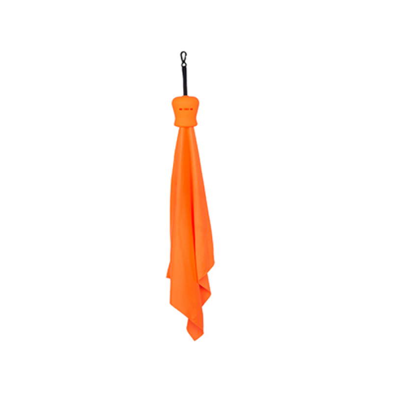 Guru Disc Golf Microfiber Cloth, Orange